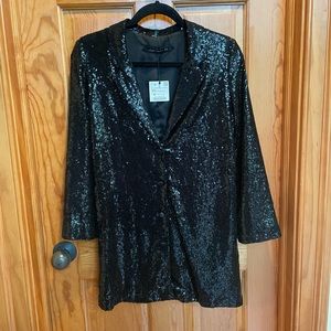 NWT Zara Woman sequin blazer
